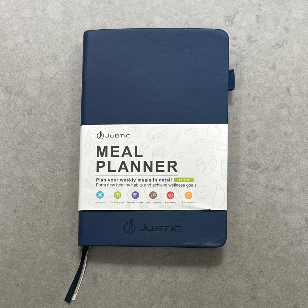 Jubtic Blue Meal Planner